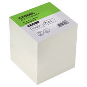 Блок для записей СТАММ «Стандарт», 9*9*9см, белый