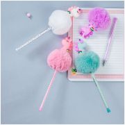 Ручка шариковая MESHU «Candy Unicorn» синяя, 0,7мм, корпус ассорти, с топпером