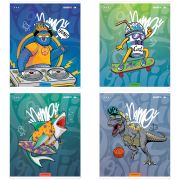 Тетрадь 40л., А5, клетка ArtSpace «Рисунки. Graffiti», эконом