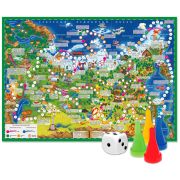 Игра-ходилка настольная ГЕОДОМ «Путешествие по России», с фишками