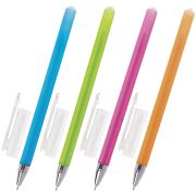 Ручка шариковая масляная BRAUBERG «FRUITY ST», СИНЯЯ, корпус soft touch, узел 0,7 мм, линия письма 0,35 мм, 142654