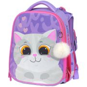 Ранец Berlingo Expert «Cute cat» 37*28*16см, 2 отделения, 2 кармана, анатомическая спинка