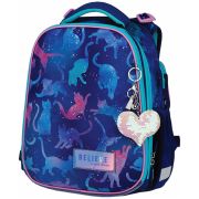Ранец Berlingo Expert «Galactic cats» 37*28*16см, 2 отделения, 2 кармана, анатомическая спинка