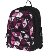 Рюкзак Berlingo Light «Black triangles» 39,5*28*16см, 2 отделения, 3 кармана, уплотненная спинка
