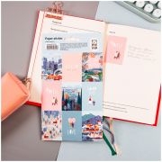 Наклейки бумажные MESHU «Cold season», 12*21см, 9 наклеек, европодвес