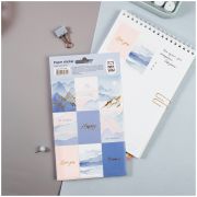 Наклейки бумажные MESHU «Gold mountains», 12*21см, фольга, 9 наклеек, европодвес