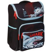 Ранец ArtSpace облегченный Happy School «Shark» 39*28*18см, 1 отделение, 4 кармана, анатомическая спинка