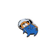 Значок деревянный MESHU «Space adventure», прямая УФ-печать, 2,8*3,9см