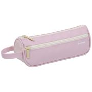 Пенал-косметичка 1 отделение, 1 карман, 215*80*60 Berlingo «Polo pink», полиэстер
