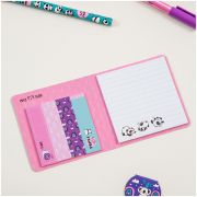 Флажки-закладки и самоклеящиеся блоки в наборе MESHU «Cute friends», 74*74мм, 60*15мм, 25л., европодвес