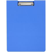 Папка-планшет с зажимом OfficeSpace А4, 1800мкм, пластик (полифом), синий
