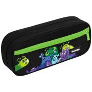 Пенал мягкий 1 отделение, 1 карман, 220*95*50 Berlingo «Monsters», полиэстер, откидная планка
