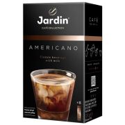 Кофе растворимый Jardin «Americano», 3в1, порошкообразный, порционный, 8 пакетиков* 15г, картон