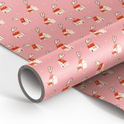 Упаковочная бумага глянц. 70*100см, MESHU «Favorite house», 90г/м2