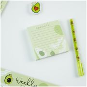 Блок для записей MESHU «Avocado», 8,5*8,5*1,1см, 100л., на склейке