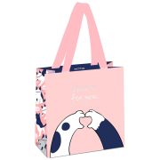 Пакет подарочный 20*20*10см MESHU «This is for you», отд. фольгой, матовая ламинация