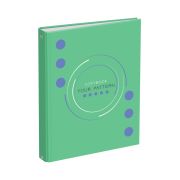Тетрадь на кольцах А5, 120л., BG «Your pattern», глянцевая ламинация