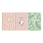 Тетрадь 96л., А4, клетка, на гребне BG «White enigma», матовая ламинация