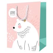 Пакет подарочный 18*23*10см ArtSpace «Love you forever», ламинированный