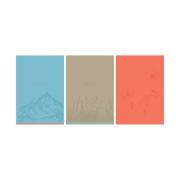 Тетрадь 96л., А4, клетка BG «Monocolor. Serenity», выб. лак