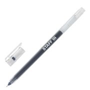 Ручка гелевая STAFF «EVERYDAY» GP-673, ЧЕРНАЯ, длина письма 1000 м, игольчатый узел 0,5 мм, линия письма 0,35 мм, 143673