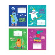 Тетрадь 12л., клетка ArtSpace «Животные. Уличный спорт», эконом