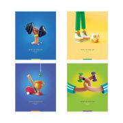 Тетрадь 48л., А5, клетка ArtSpace «Стиль. Sport»