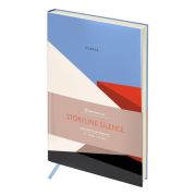 Ежедневник недатированный, А5, 136л., кожзам, Greenwich Line «Storyline. Silence», тон. блок