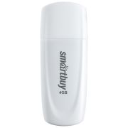 Память Smart Buy «Scout»  4GB, USB 2.0 Flash Drive, белый