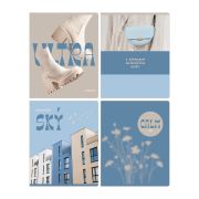 Тетрадь 48л., А5, клетка BG «Stylish&laconic», soft-touch ламинация, с форзацем, 70г/м2
