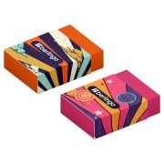 Ластик Berlingo «Groovy», Eco-PVC, картонный держатель, 45*32*11мм